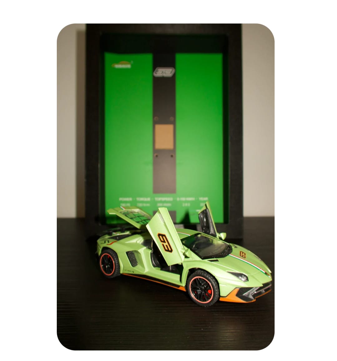 3D Car Frame - Diecast Model Wall Art