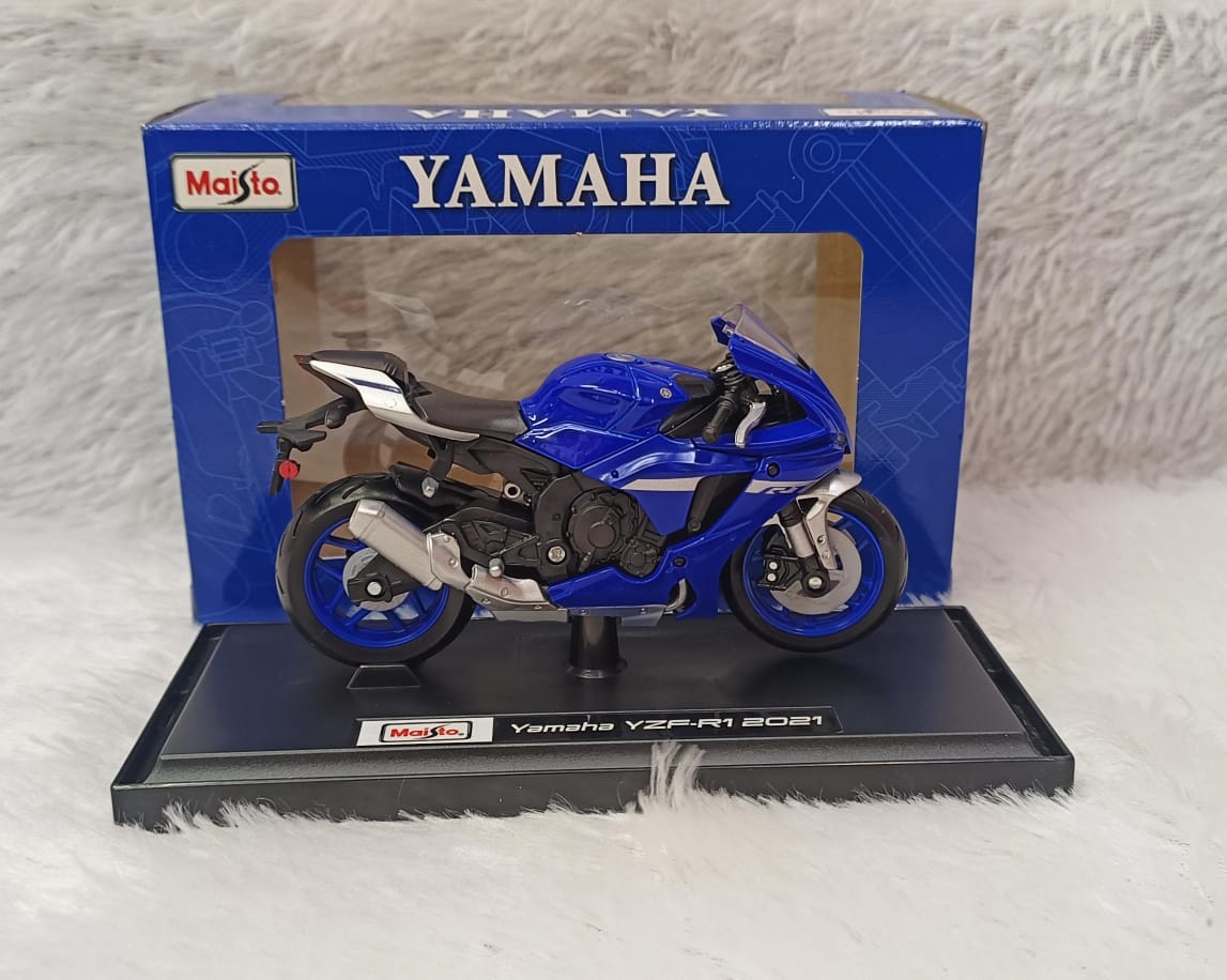 Maisto Yamaha YZF-R1 2021 Diecast Model - 1:12 Scale