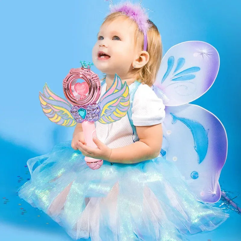 musical toy magic stick for girls 100% safe for childrens melodious music auditory training visual training for girls princess