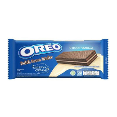 Oreo Dutch Cocoa Wafer Choco Vanilla - 140G (pack of 2)