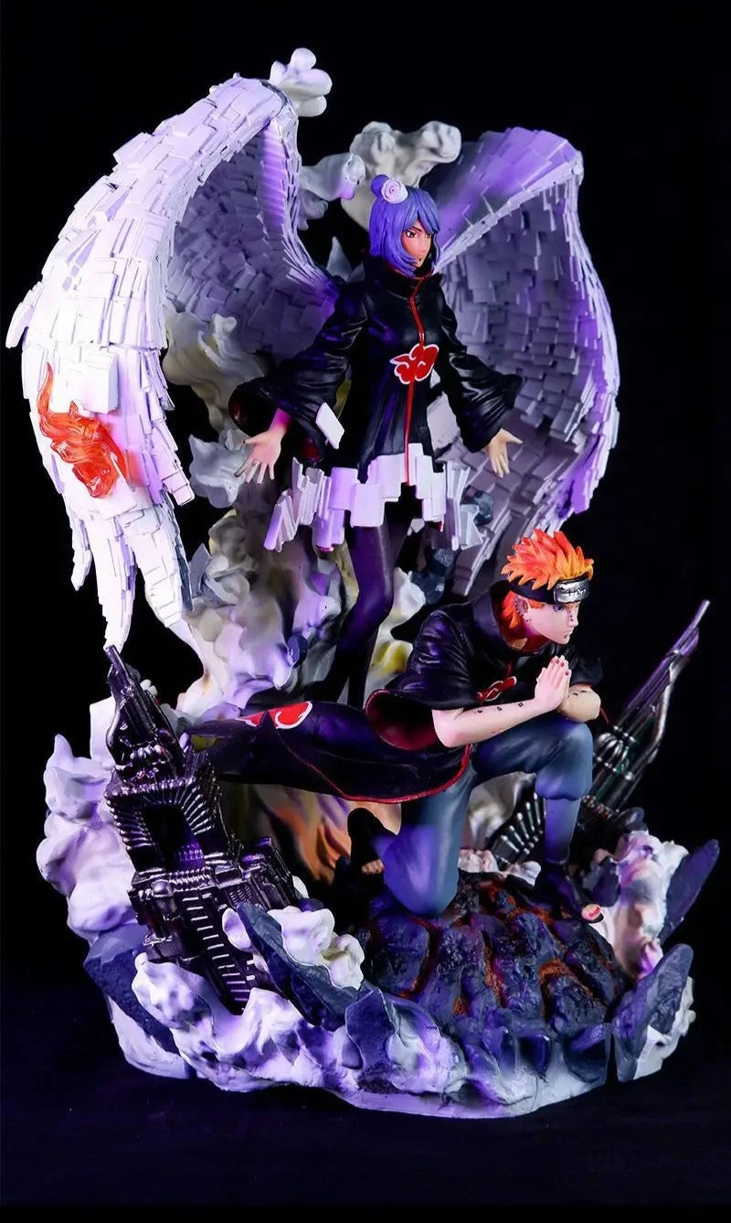 Akatsuki Duo: Pain & Konan Scene - 37cm PVC Statue