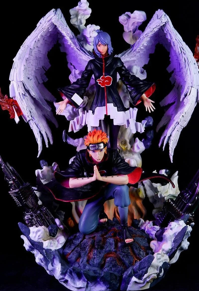 Akatsuki Duo: Pain & Konan Scene - 37cm PVC Statue