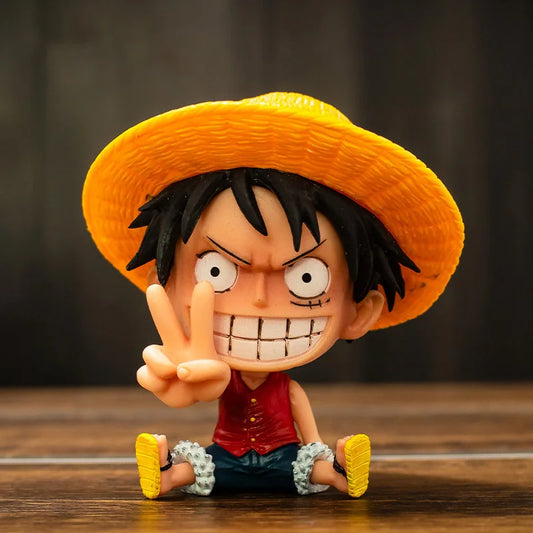 One Piece BIG head Anime Figure Set