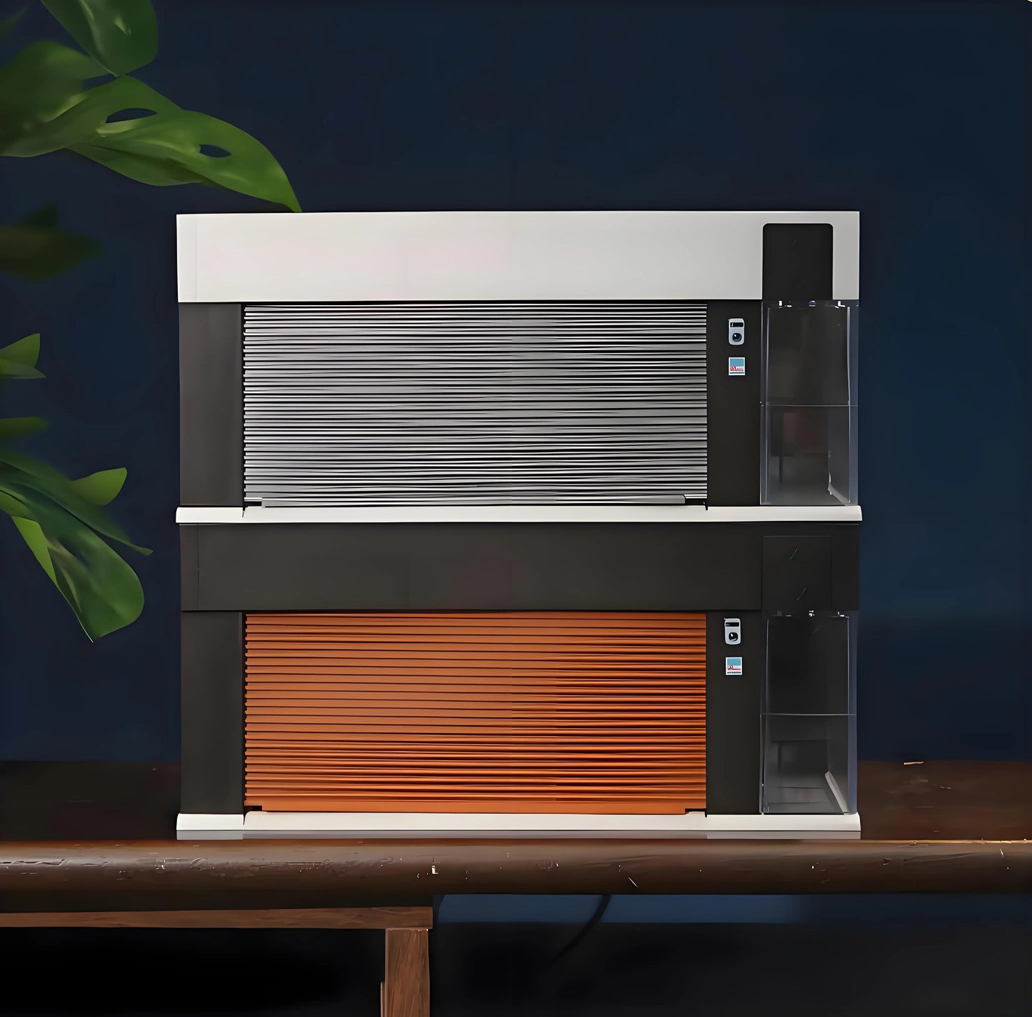 Car Garage Display Case with Door & LED Lights – Dustproof Storage for Model Cars (1:64 Scale)