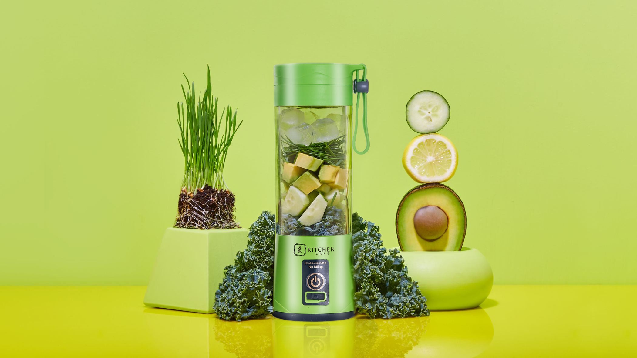 Portable Mini Electric Juicer Blender (6 BLADE)– SAI KRISHNA