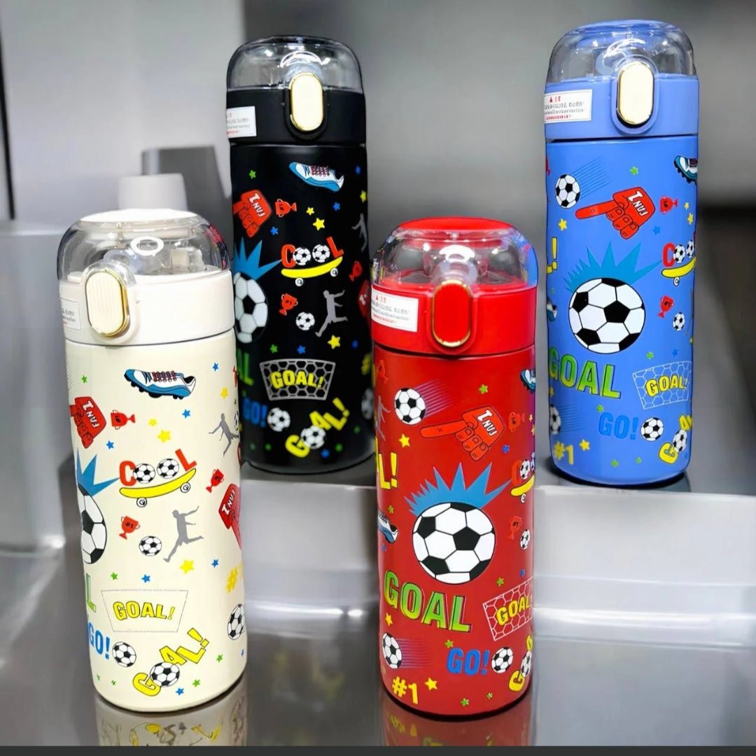 Soccer Goal Sports Water Bottle