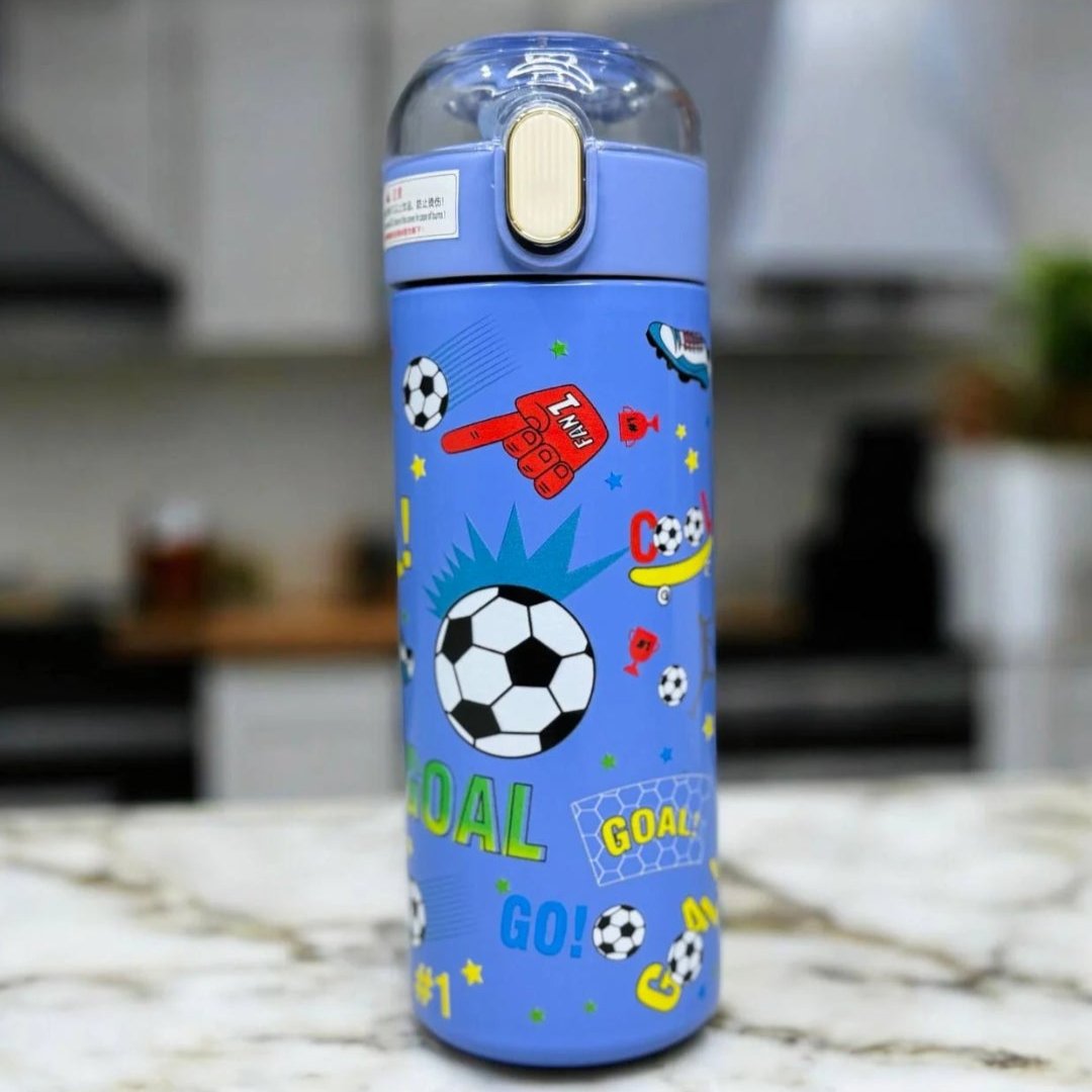 Soccer Goal Sports Water Bottle