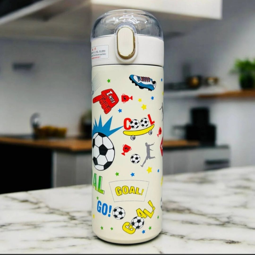 Soccer Goal Sports Water Bottle