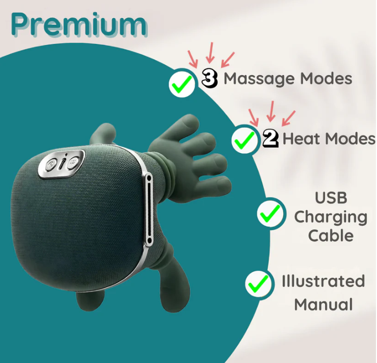 The Relaxation neck Massager with Heat & Deep Tissue Relief