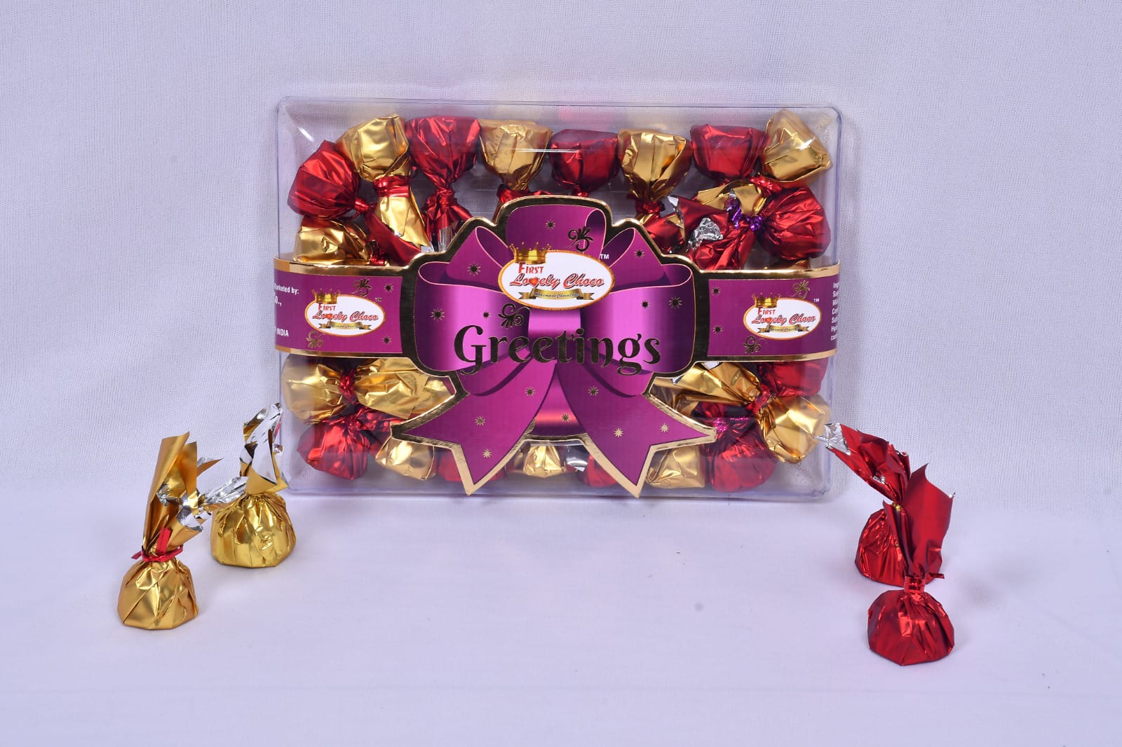 Lovely Choco Greetings Chocolate Gift Box