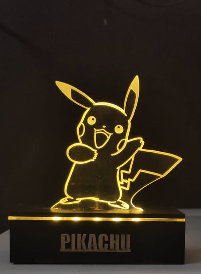 3D LED Anime Lamps - Iconic Character Collection