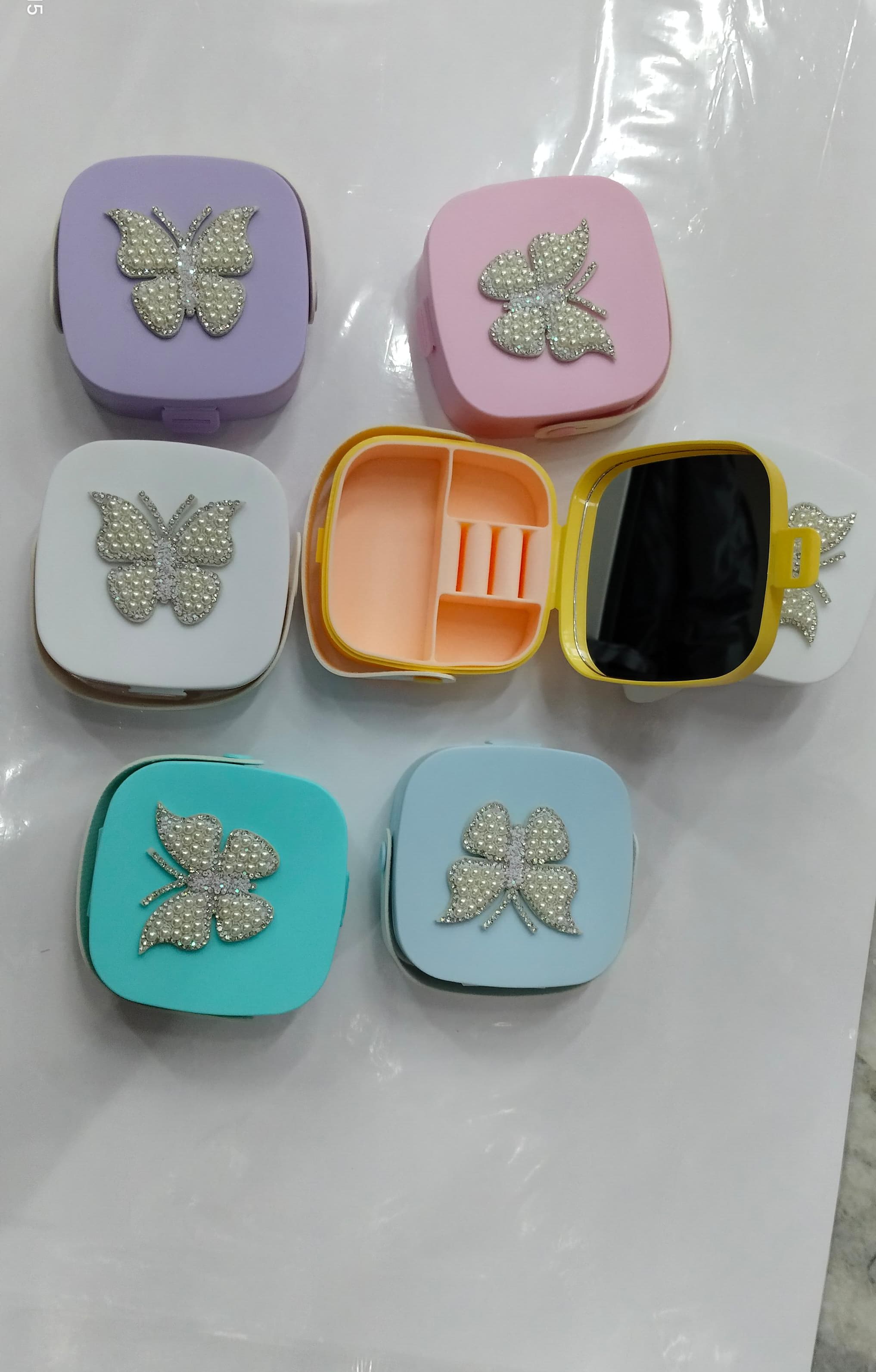 Elegant Butterfly Mini Jewelry Organizer