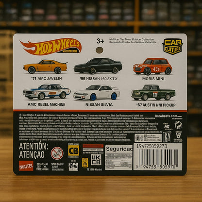 Hot Wheels Premium – ’96 Nissan 180SX Type X x Nissan Sileighty (Car Culture Series)
