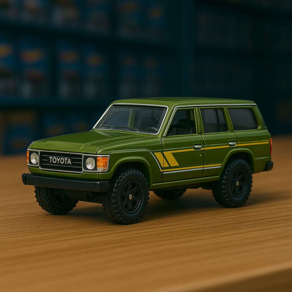 Hot Wheels Premium – Toyota Land Cruiser FJ60 (Terra Trek Series | 4/5)