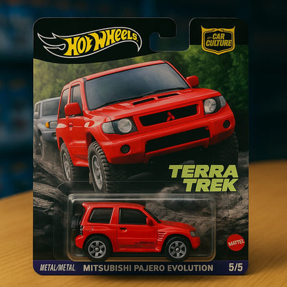Hot Wheels Premium – Mitsubishi Pajero Evolution (Terra Trek Series | 5/5)