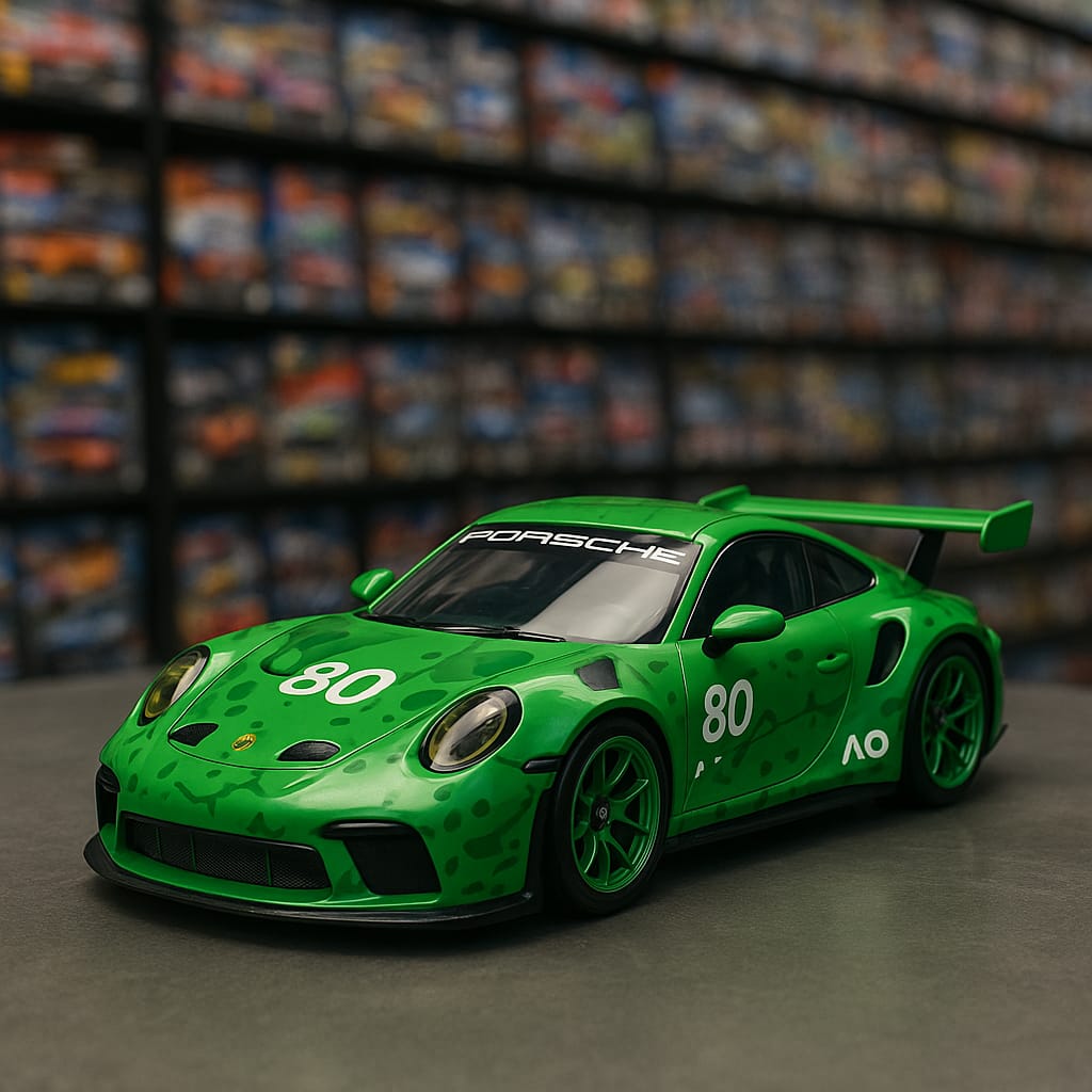 “Rexy” Porsche 911 GT3 R (992)🐉  –  Hot Wheels Premium Race Day Series(1/5)