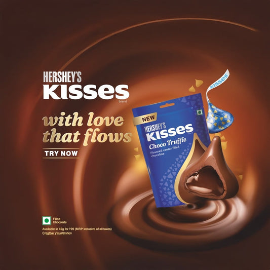 Hershey’s Kisses – Choco Truffle ( PACKL OF 4 )