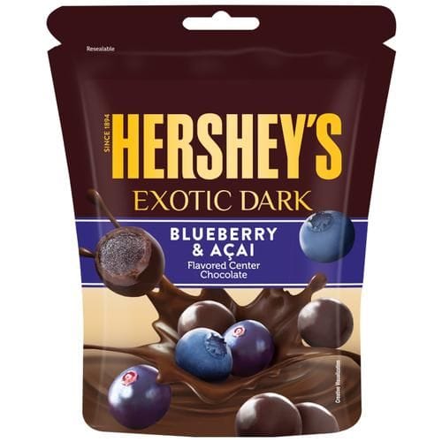 Hershey’s Exotic Dark – Blueberry & Açaí ( PACK OF 4 )