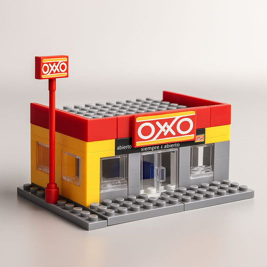 OXXO Building Blocks Set – 92 Bloques Construction Kit
