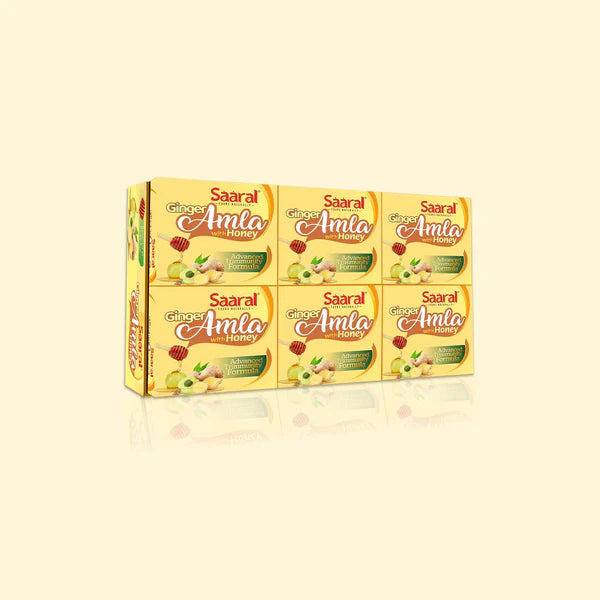 Saaral Ginger Amla with Honey (6 Pcs)