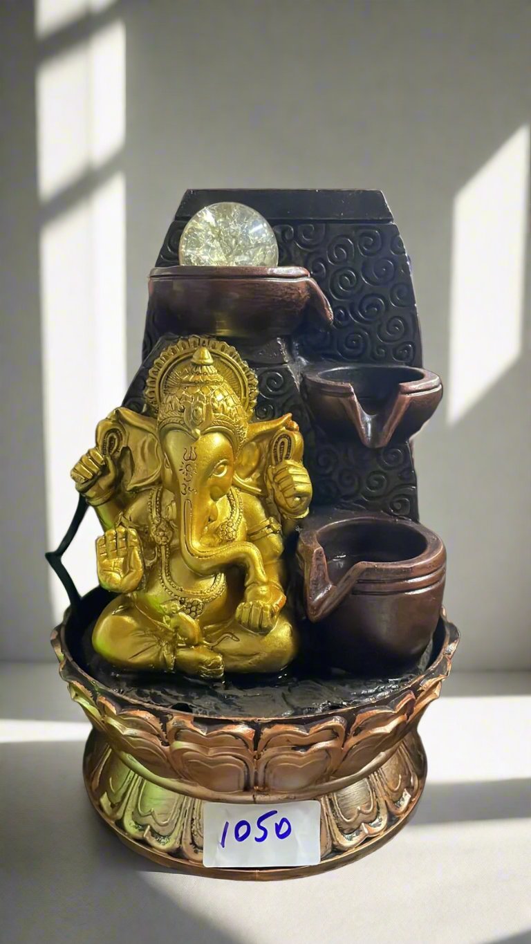 Divine Ganesha Water Fountain