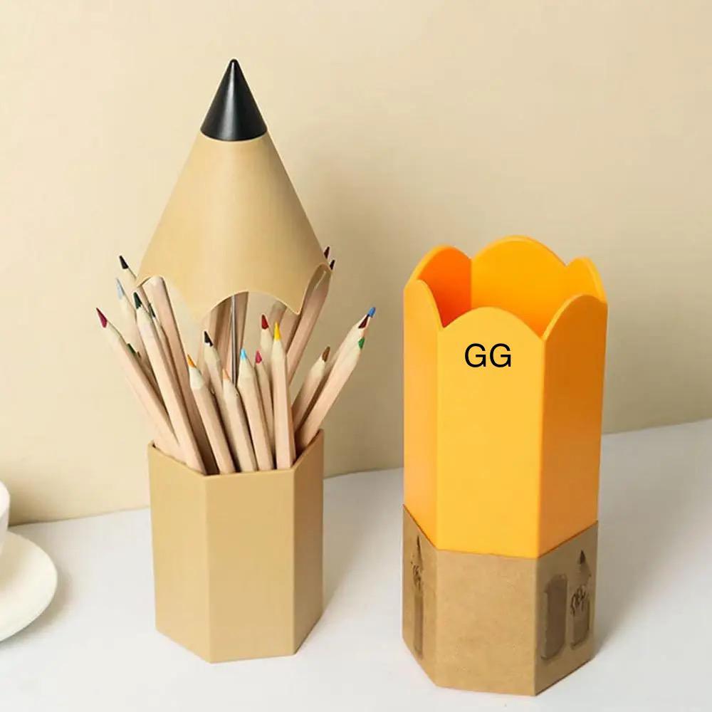 Pencil shaped pencil box