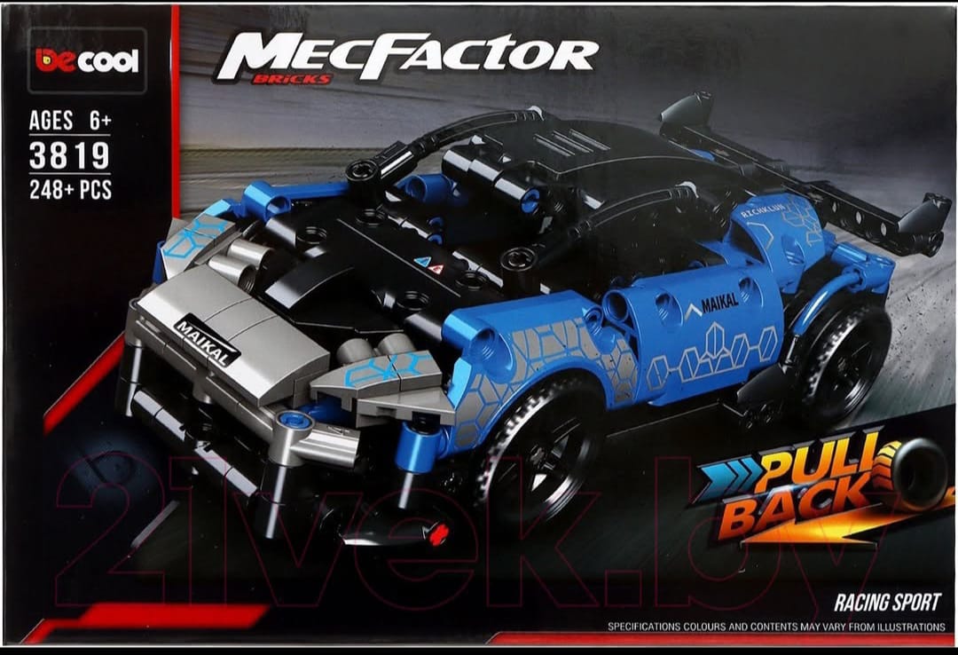 Car PullBack Super car Building Toy car – car blocks™ Racing Blocks 1:18 for Kids & Car Collectors (Multiple Variants)