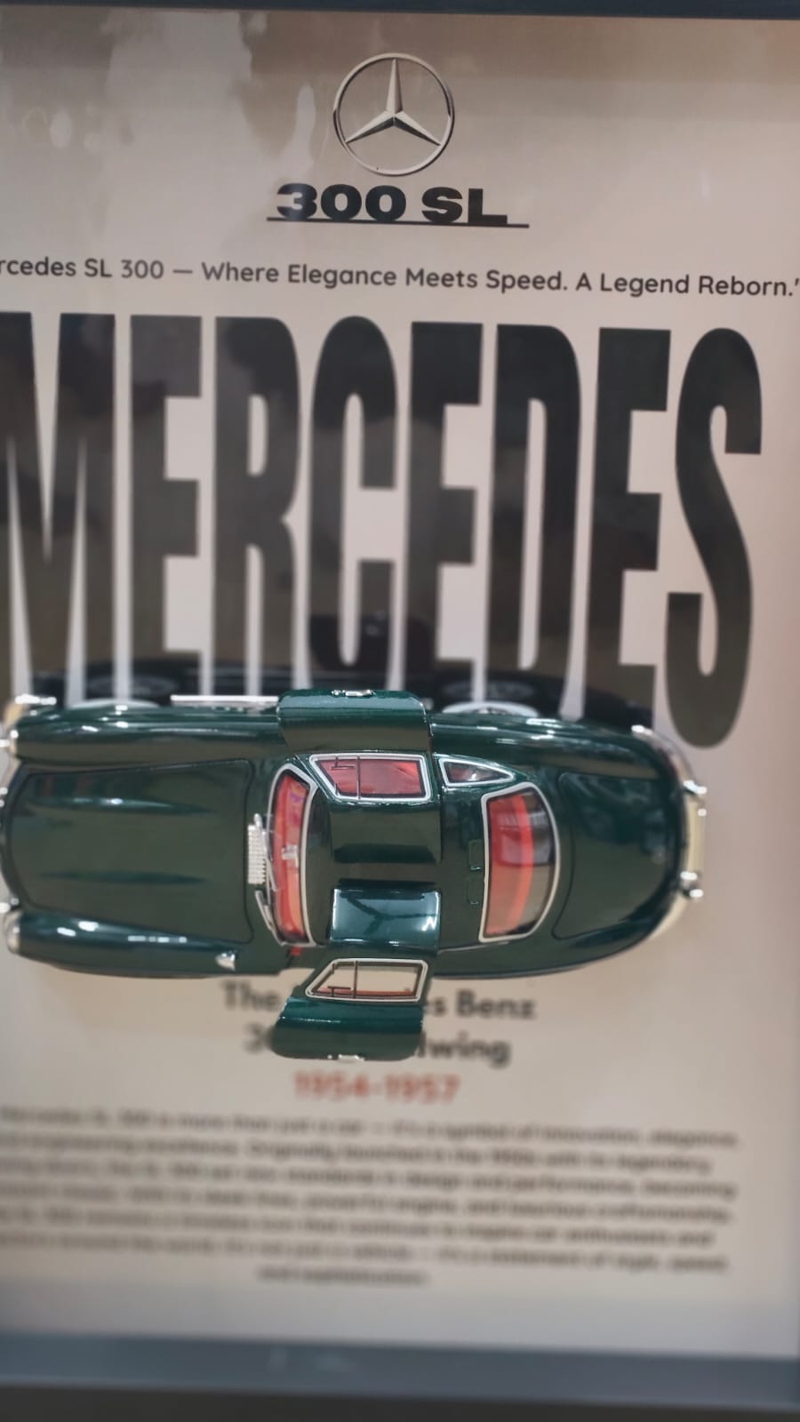 3D Car Frame - Diecast Model Wall Art