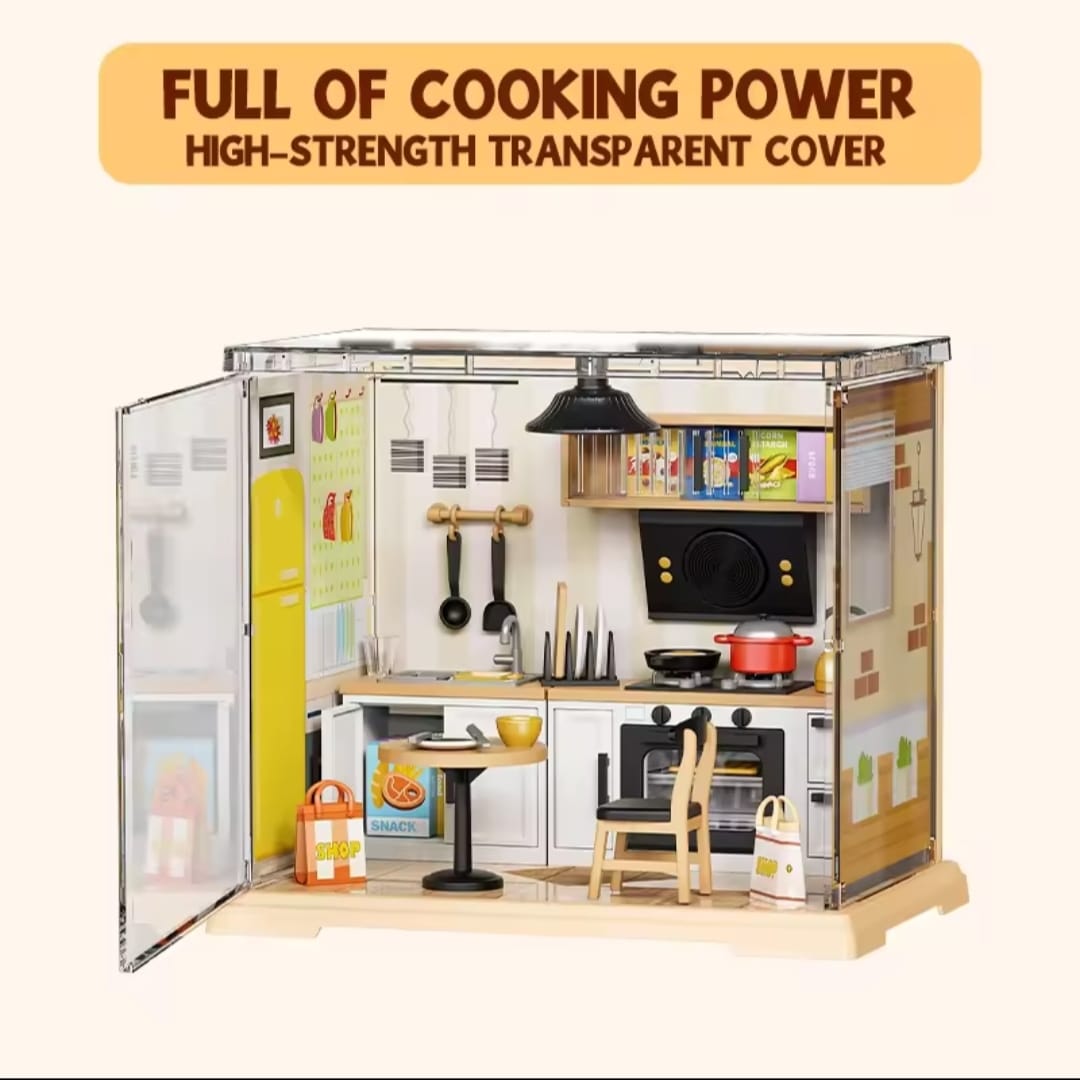 MINIATURE HOUSE - DIY Kit Perfect gift for your Kids.