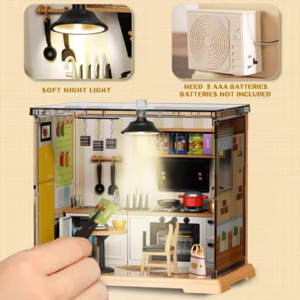 MINIATURE HOUSE - DIY Kit Perfect gift for your Kids.