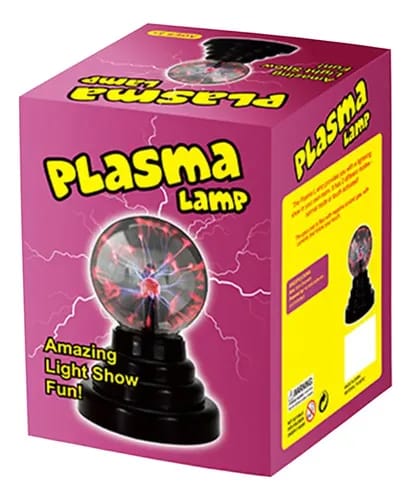 Interactive Touch-Sensitive Plasma Ball Lamp – Retro Nebula Lightning Globe for Desk, STEM Science Decor & Ambient Mood Light