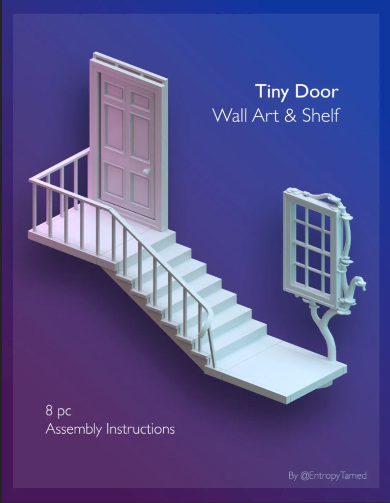 Enchanted Fairy Door Wall Shelf Decor