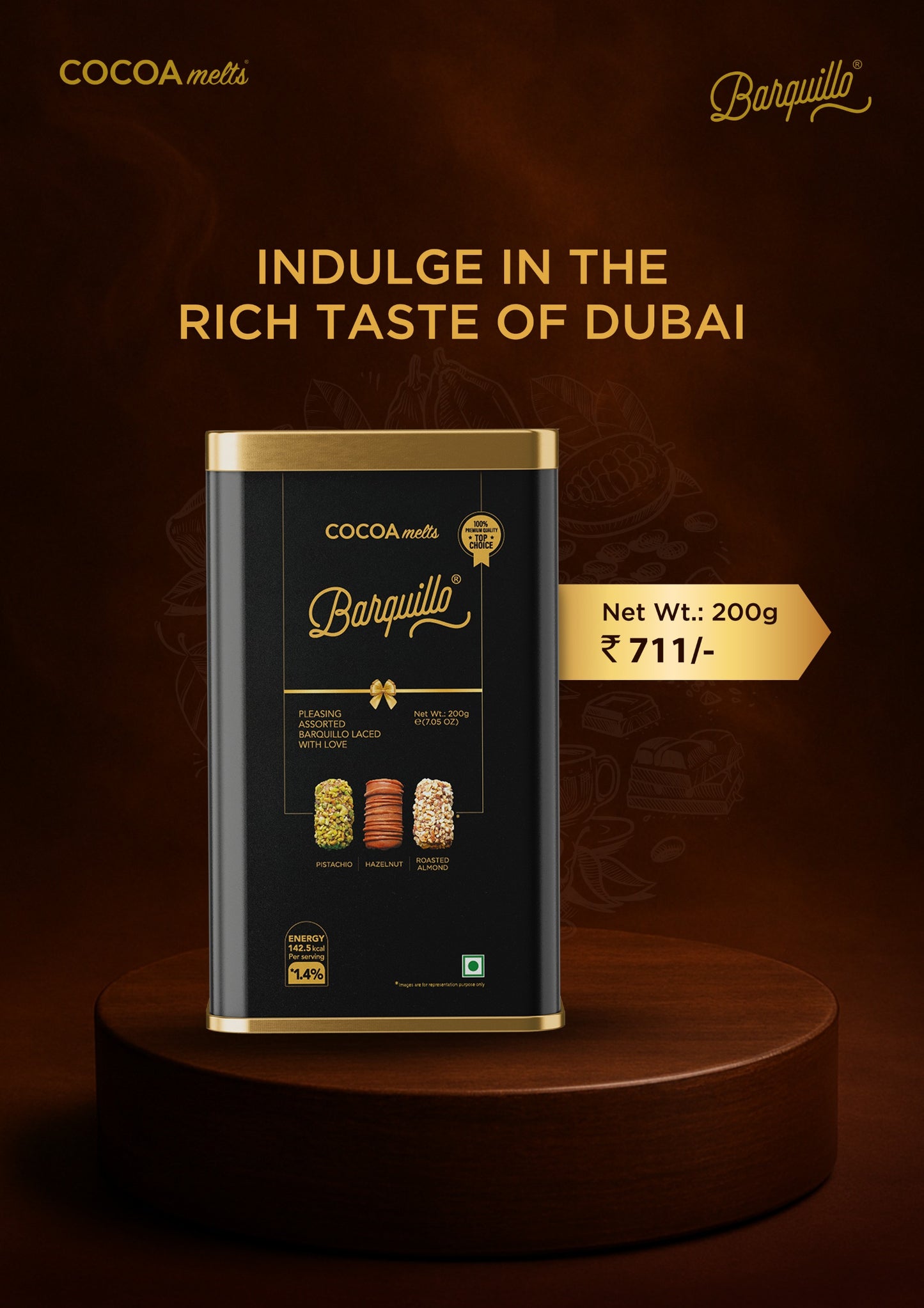 BARQUILLO Chocolate Gift Pack