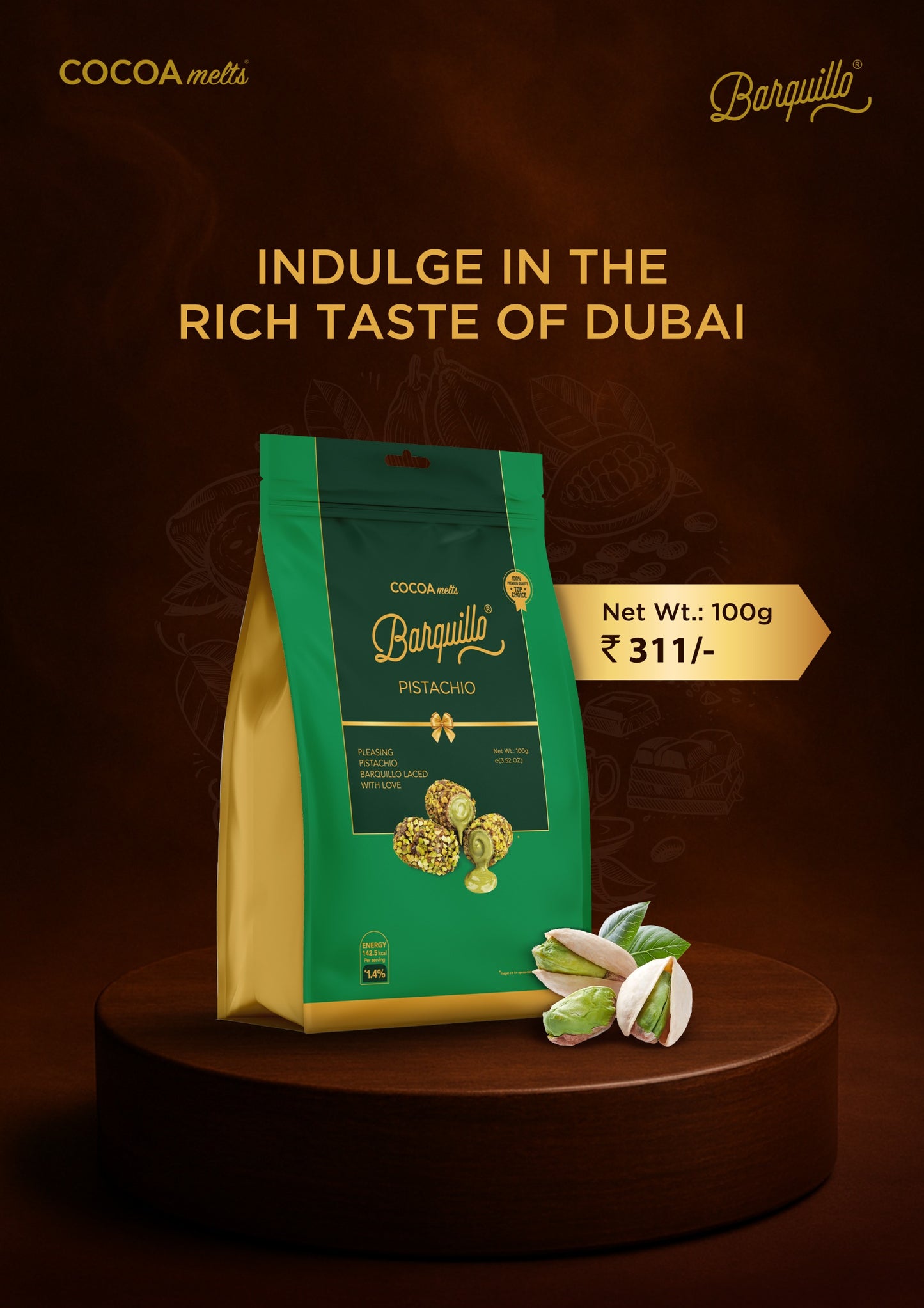 BARQUILLO Chocolate Gift Pack