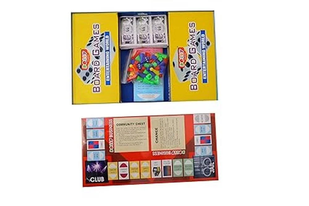 3-in-1 Games Pack: Ludo, Business, Snakes & Ladders