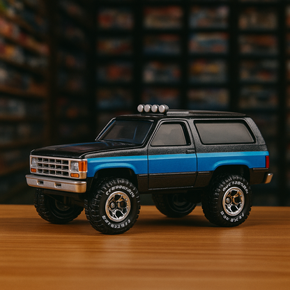 🚙 Chevy Blazer 4x4 – Hot Wheels Premium (Tubular Trucks Series #2/5)