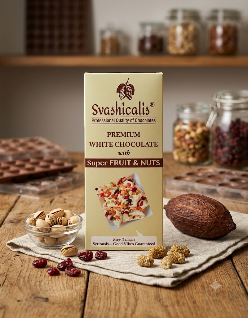 Svashicalis Premium Artisan Chocolate Bar (80g) (Pack of 2)