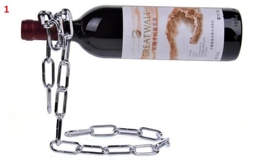 Defy Gravity: The Floating Magic Chain Bottle Holder