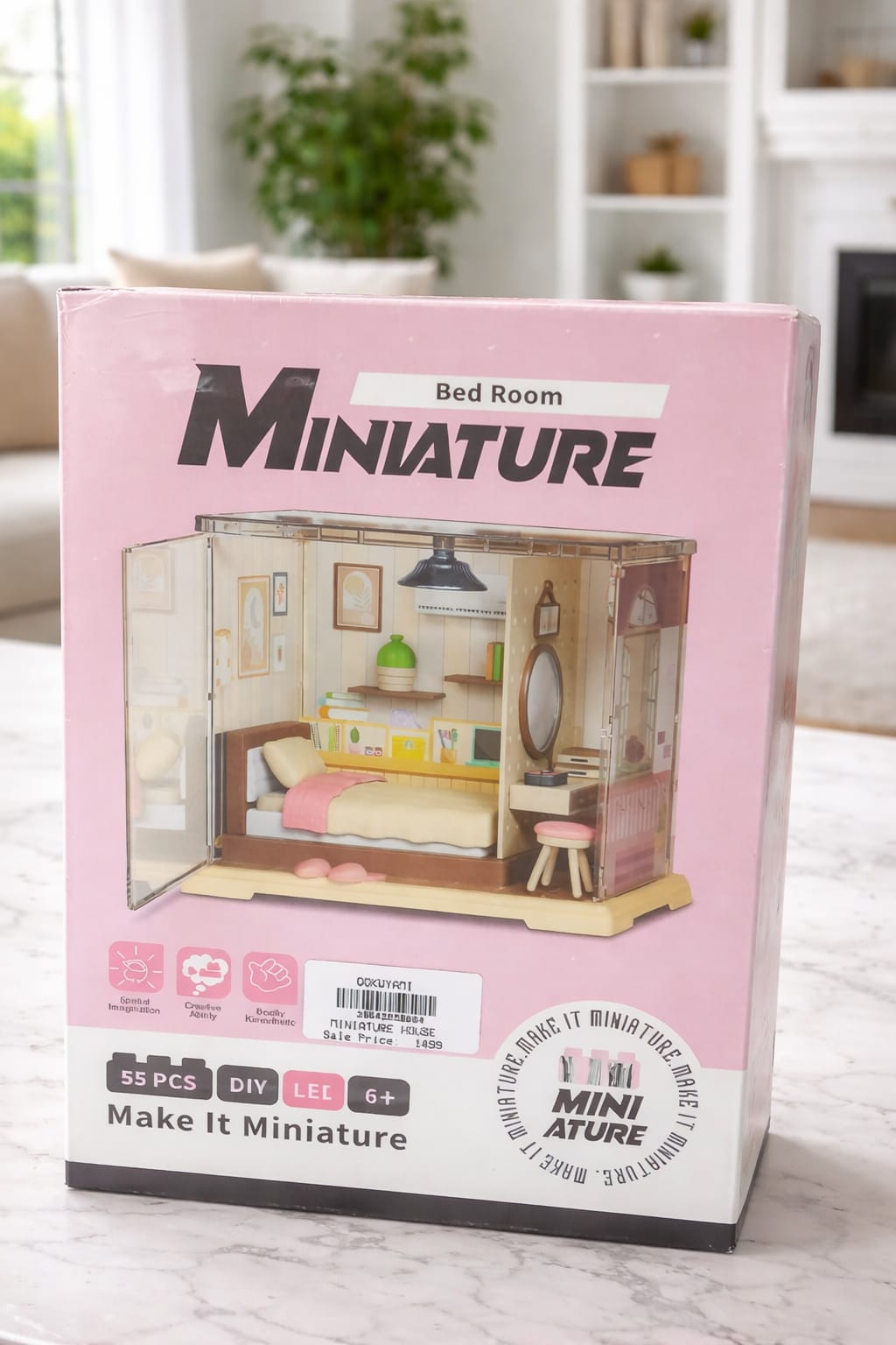 MINIATURE HOUSE - DIY Kit Perfect gift for your Kids.