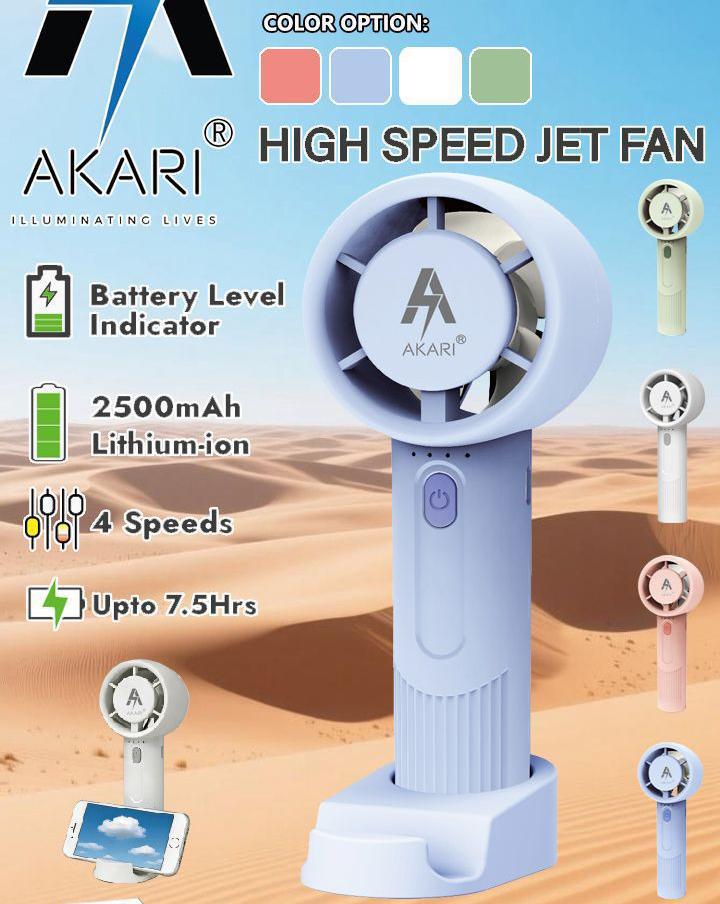 Akari AK-SUPERFAN-5 | Ultra High-Speed Portable Jet Fan