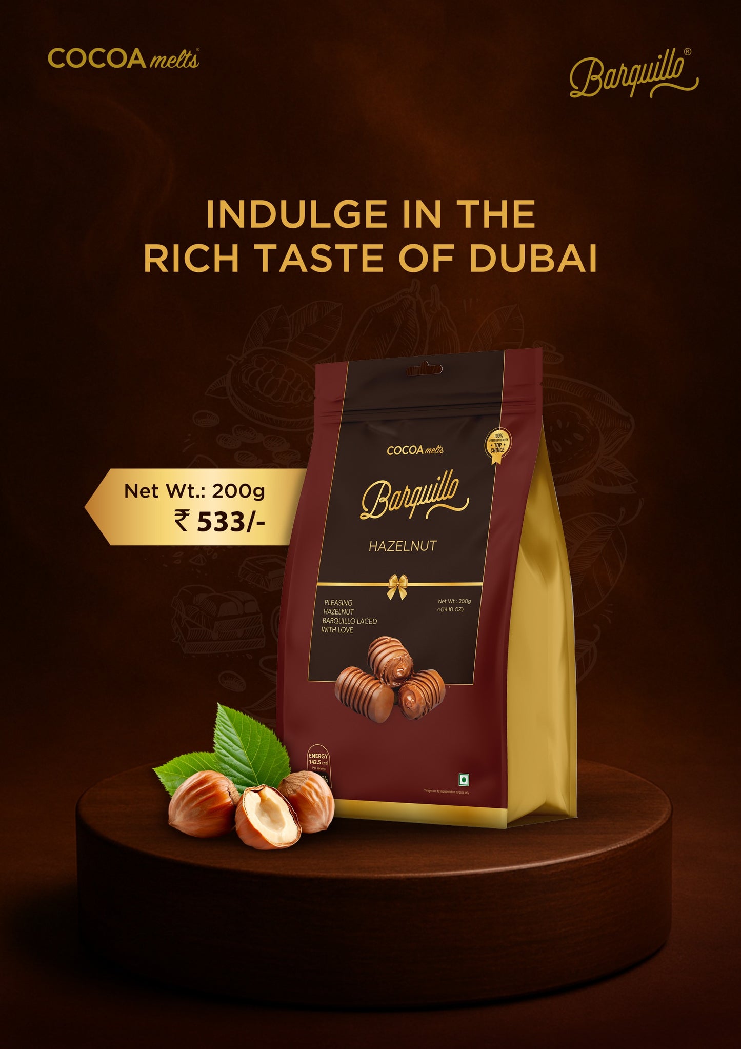 BARQUILLO Chocolate Gift Pack