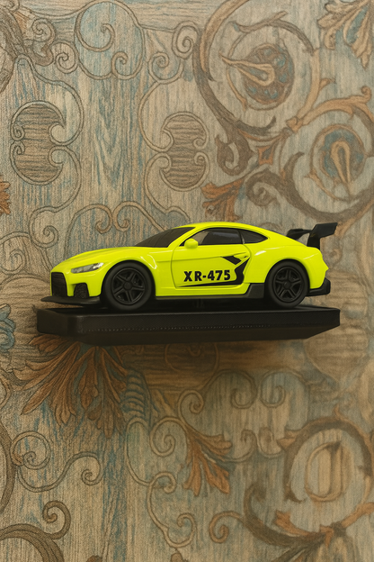 🔥 Hot Wheels Collector Combo – 2 Random Die-Cast Cars + 2 Wall Display Stands (3D Printed)