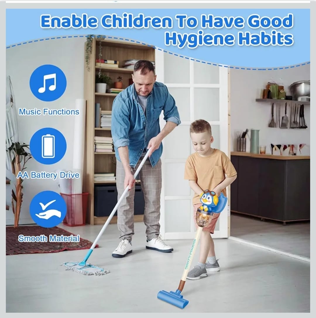 TOY VACUUM CLEANER SET FOR KIDS