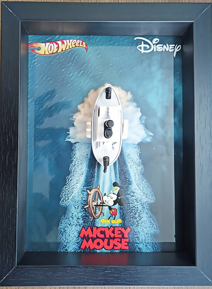 3D Car Frame - Diecast Model Wall Art