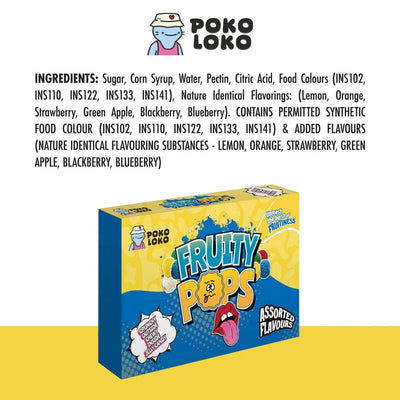 Poko Loko Fruity Pops Jelly Candy (PACK 2)