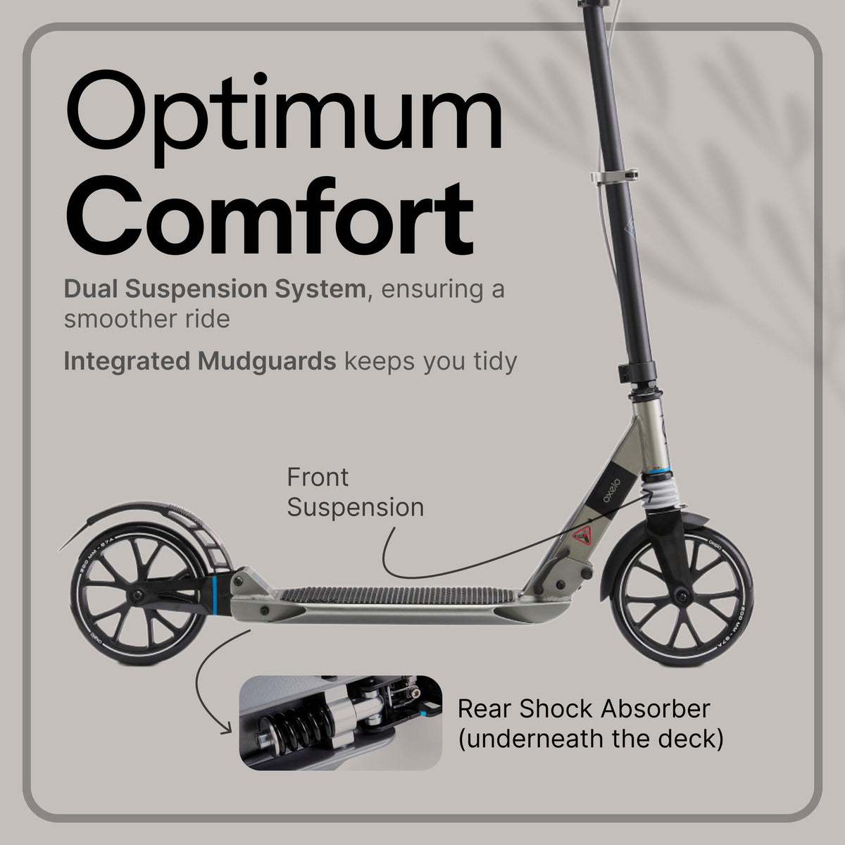 Kick Scooter Town 7XL Black