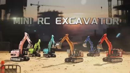 Truck jcb Mini RC (1:64 ratio) Engineering Construction Vehicle – Excavator, Dump Truck & Forklift (6+)