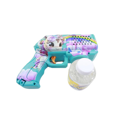 Pony Electric Bubble Gun with LED Lights