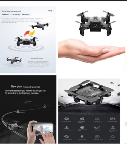 🚁 Mini Foldable HD Camera Drone – Pocket Size, Powerful Performance!