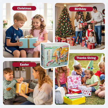 Mars Deer 3-in-1 Cosmic Planet Transformation Toy – Electric, Music & Lights